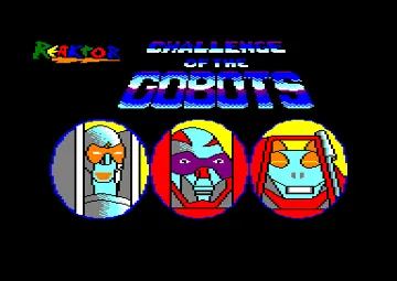 Challenge Of The Gobots (UK) (1987) (Version Basic 1.1) screen shot title